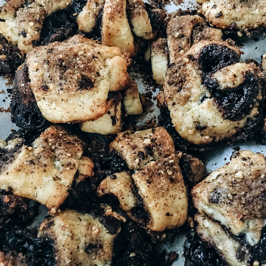 Hot Fudge Rugelach