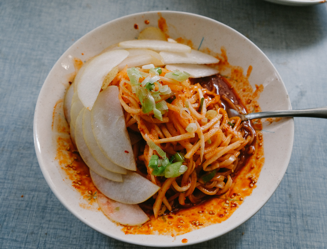 Spicy Korean Noodles (bibim guksu)