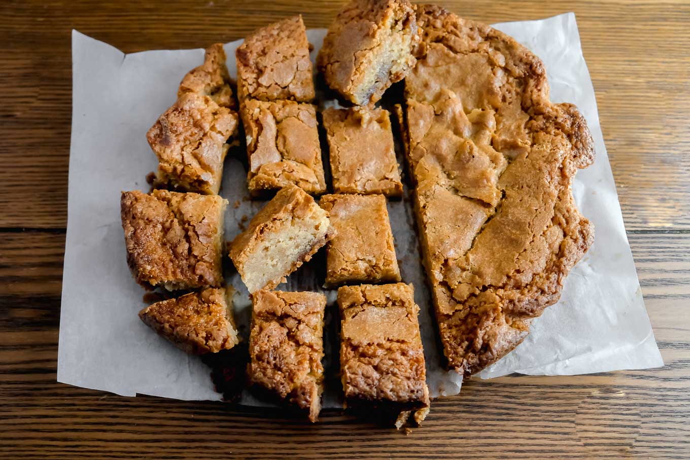 Butterscotch Blondies the Fearless Baker | the Tastiest Book