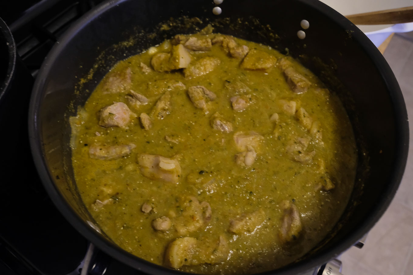 Cilantro-free Pork Chile Verde